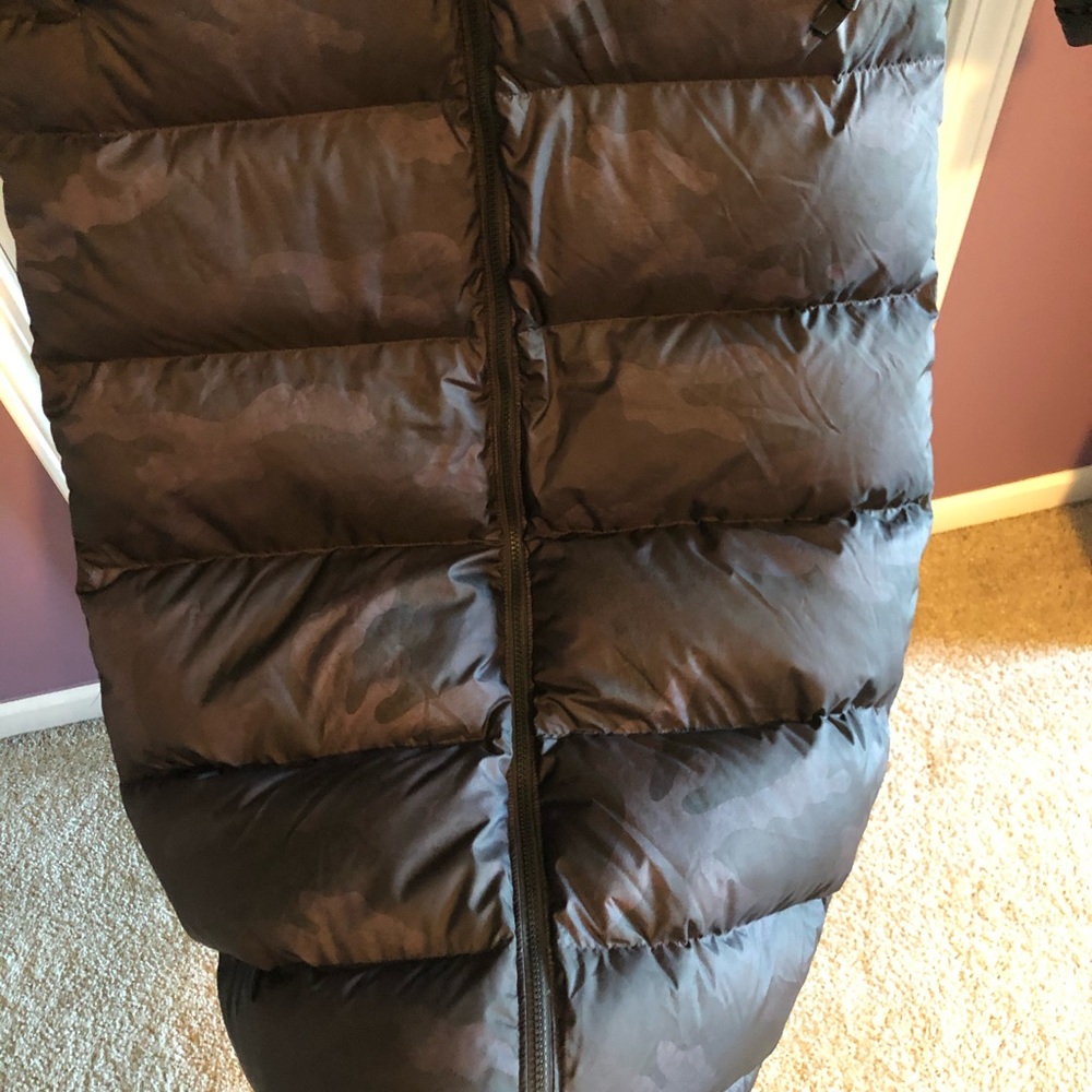 The North Face Nuptse Camo Long Jacket small - Picture 7 of 11